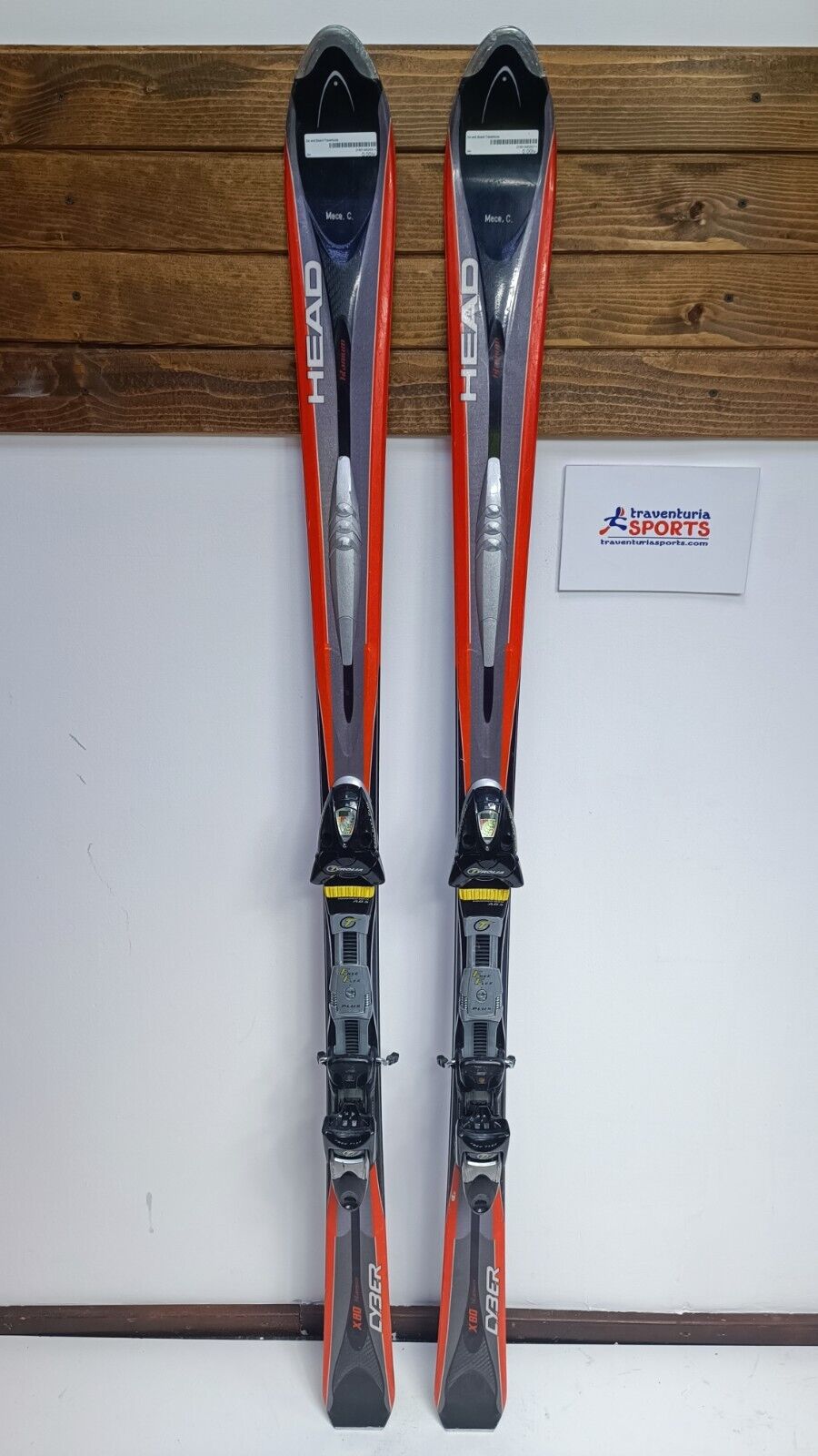 HEAD Cyber X80 170 cm Ski + Tyrolia 19 Bindings All Mountain