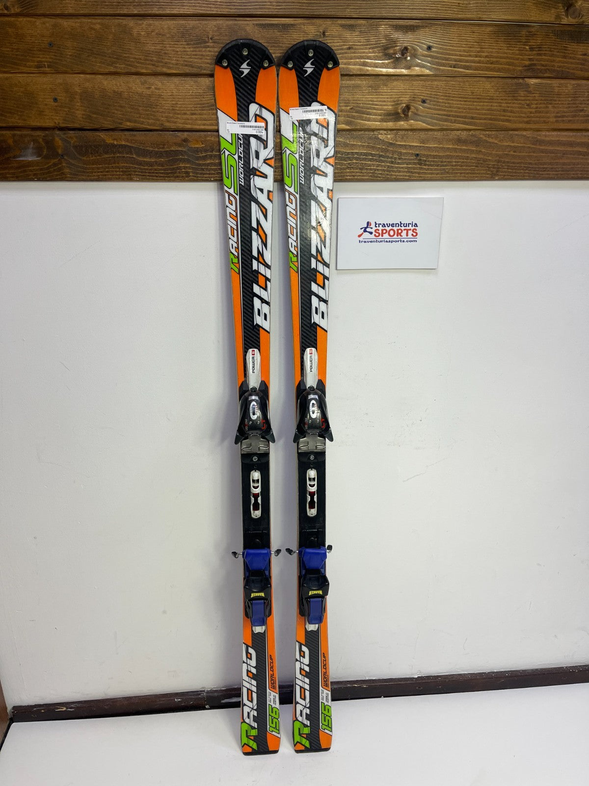 Blizzard World Cup Racing SL 156 cm Ski + Marker 10 Bindings