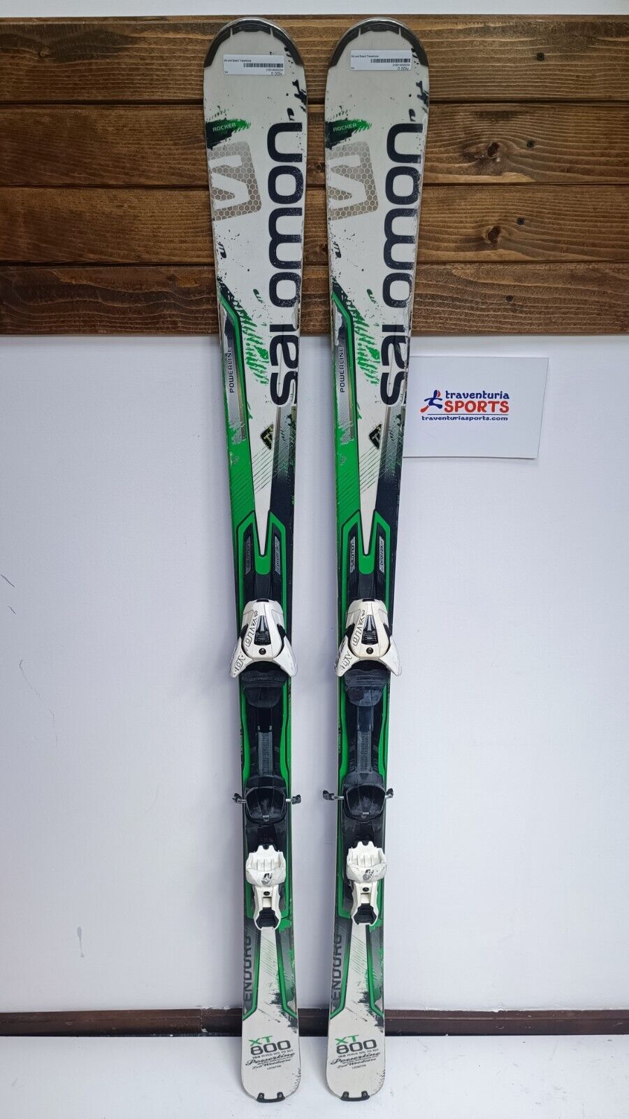 Salomon Enduro XT 800 168cm Ski + Salomon 12 Bindings Winter Sport