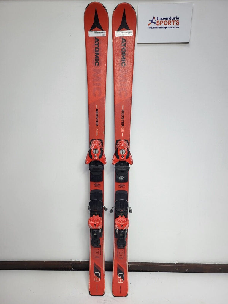 Atomic Redster G9 131cm Ski + Atomic 10 Bindings Winter Sport