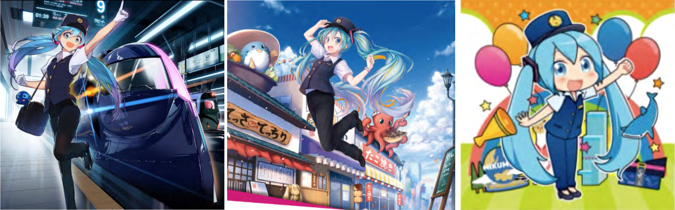 南海電鉄、初音ミクとコラボ。オリジナルヘッドマークや