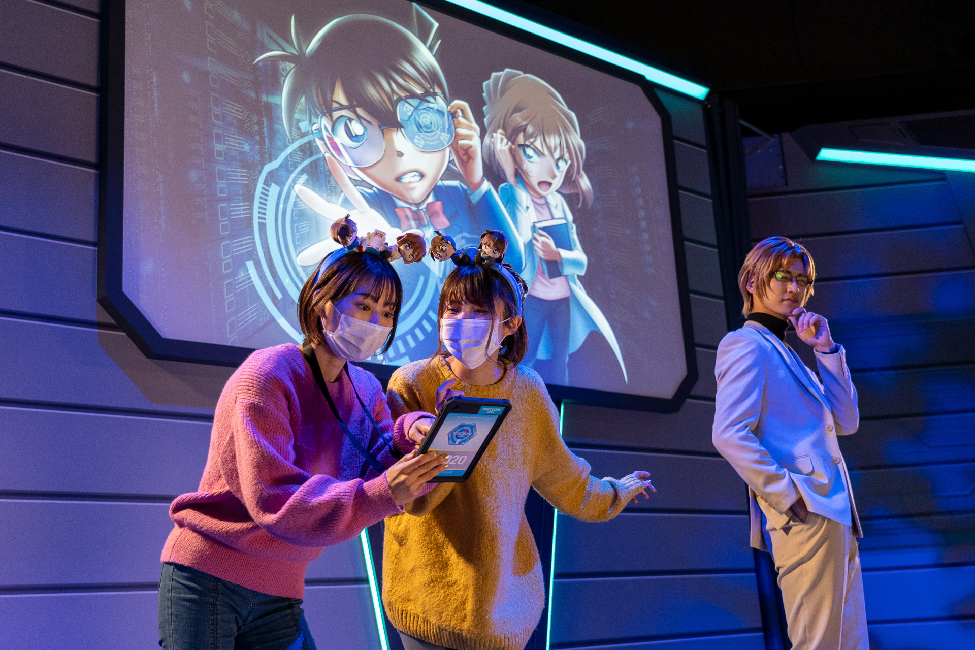 ジンやベルモットら黒ずくめの組織も登場する名探偵コナン×USJの新