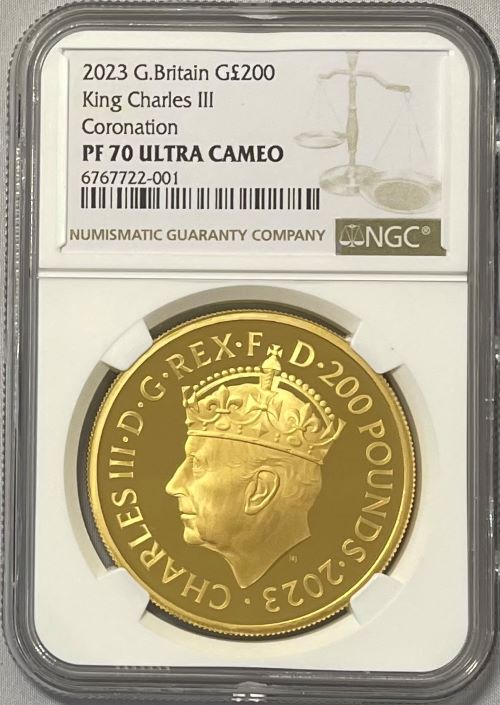 グレートブリテン 2023年 チャールズ3世 戴冠式記念コイン 2オンス