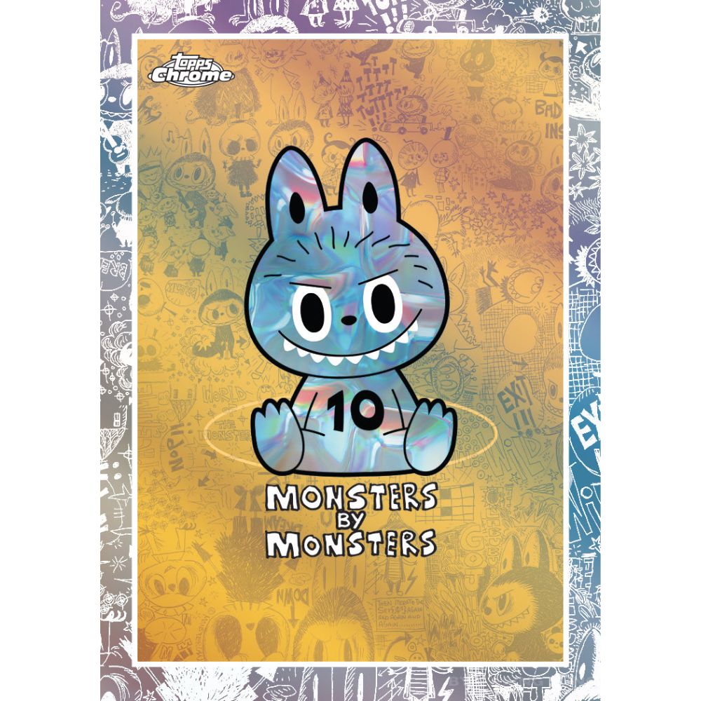 2025 Topps Chrome Labubu 10th Anniversary Hobby Box – Trading Card