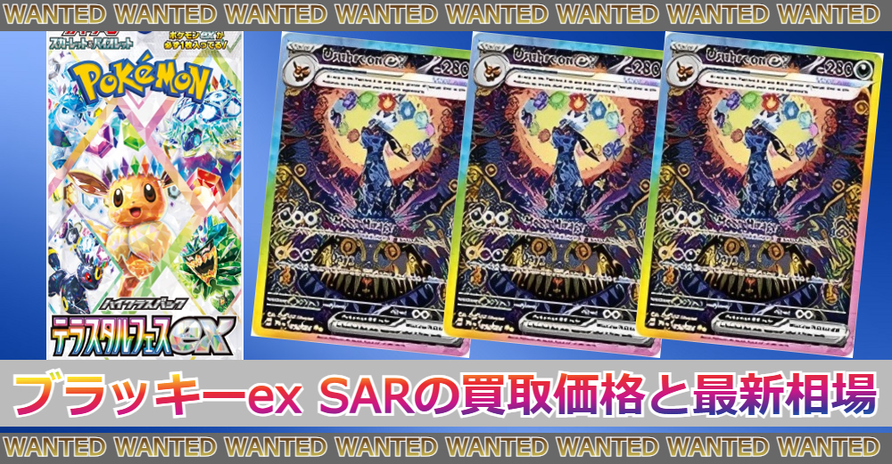 ブラッキーex sar ブラッキーex SAR ポケモンカード ブラッキーexSAR