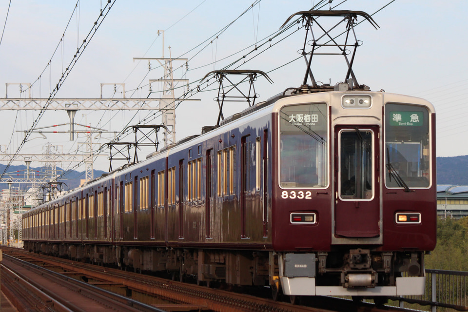阪急8300系8332×2R(8332F)(8332編成)（正雀車庫）の編成データ、編成表