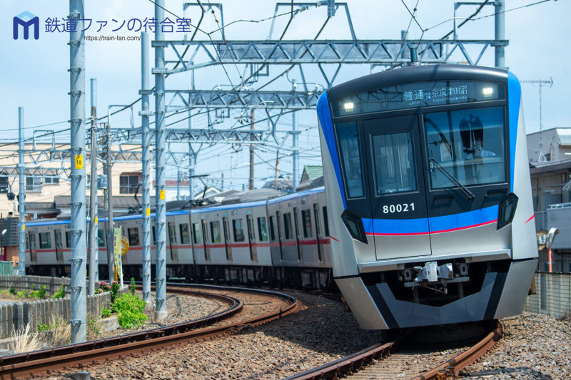進む標準化】元・新京成N800形・80000形に京成通勤色が登場 | 鉄道