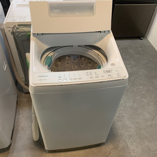 高年式】大阪送料無料☆3か月保障付き☆洗濯機☆日立☆7kg☆2024年☆BW