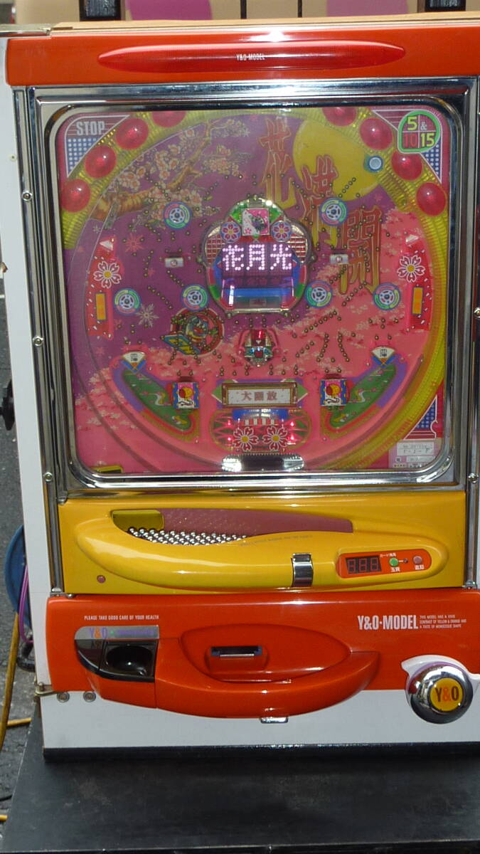 CR花満開（西陣）パチンコ実機 家庭用電源対応 買取実績 - パチンコ