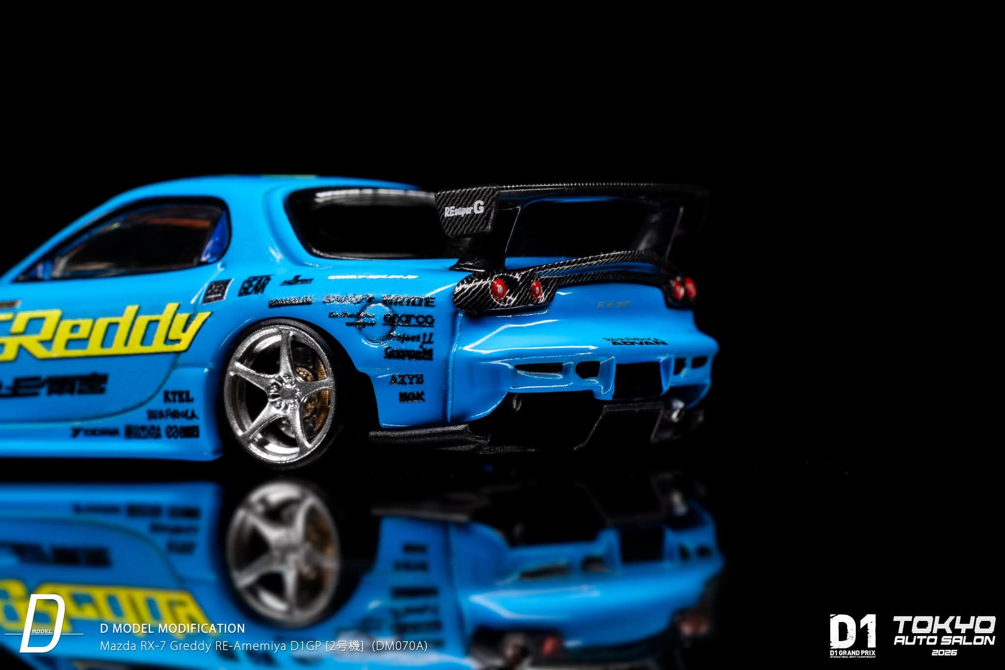 TAS2026] Limited to 99 D Model Mazda RX-7 Greddy RE-Amamiya D1GP