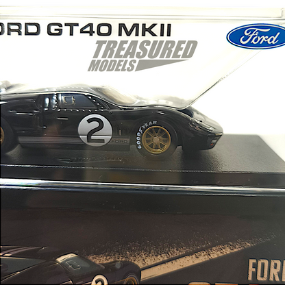 Hot Wheels Ford GT40 Mk II Spectraflame True Black 2025 RLC