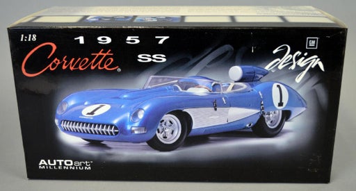AutoArt 1957 Corvette SS 1/18 Scale - Treasure Island Group