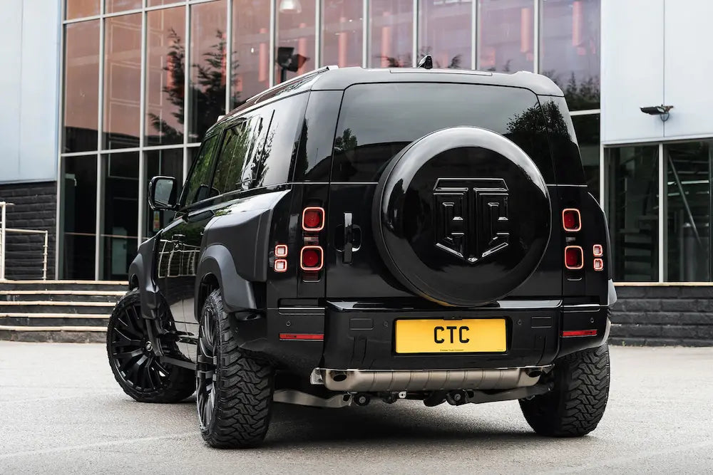 ディフェンダー110 90 130 KAHN スペアタイヤカバー チェルシー