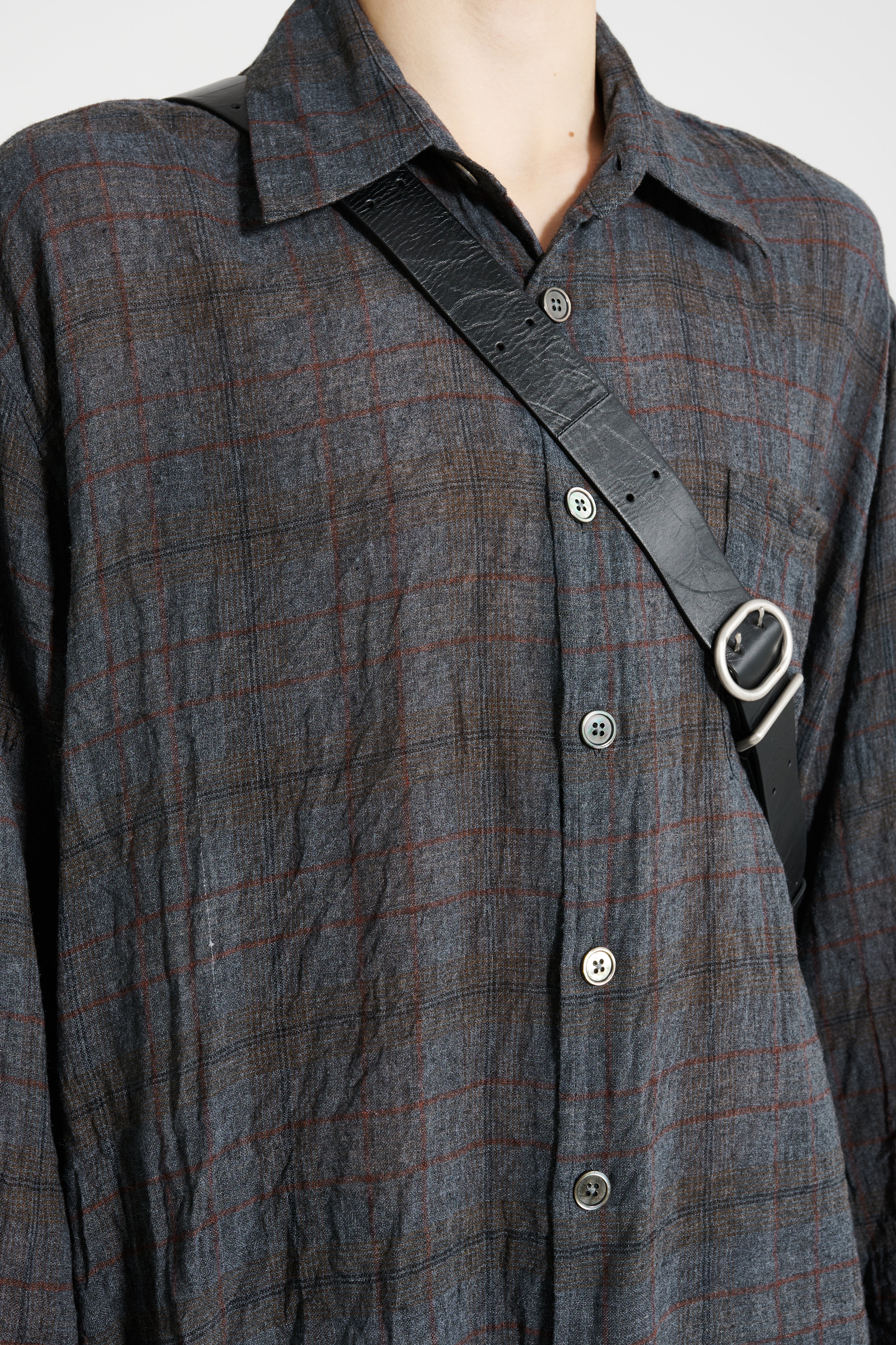 Our Legacy Above Shirt Bazaar Check Breeze Weave – Très Bien