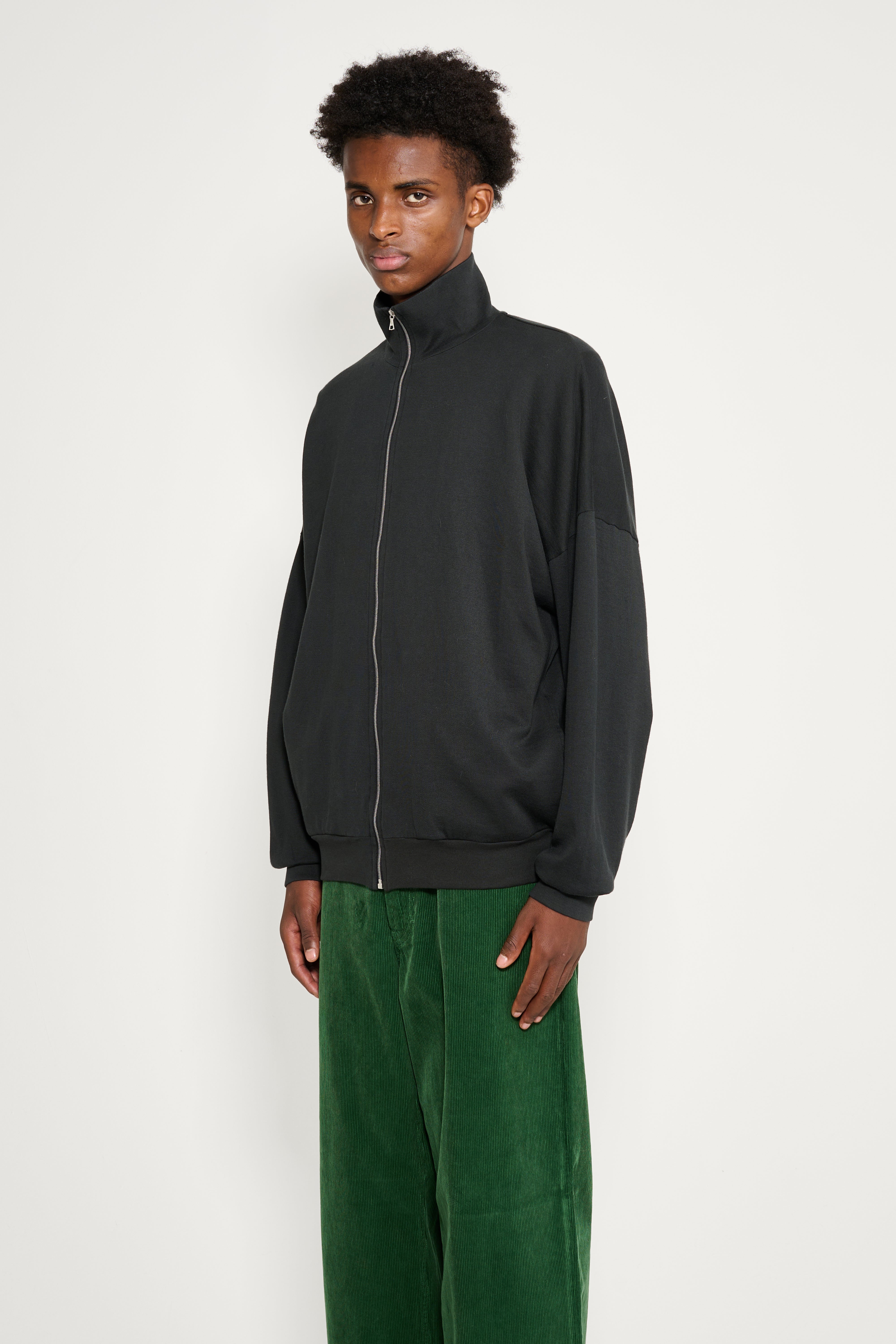 Auralee Super High Gauge Sweat Zip Blouson Ink Black – Très Bien