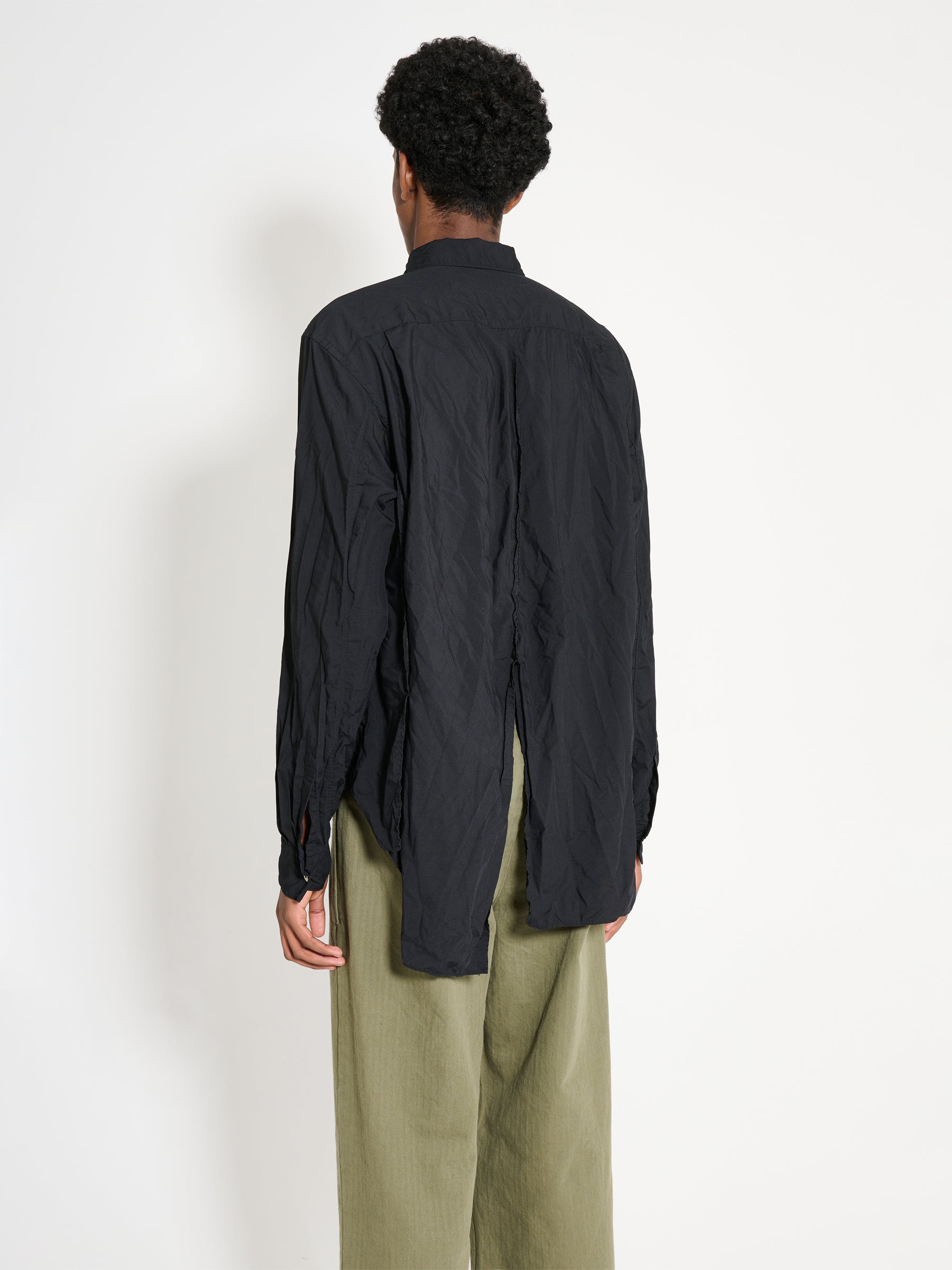 Comme des Garçons Homme Plus Panel Shirt Black – Très Bien
