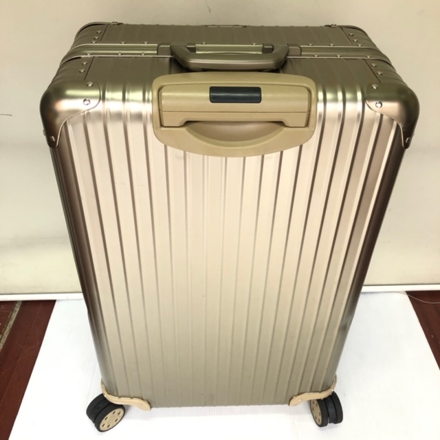 RIMOWA リモワ スーツケース ゴールド キャリーケース ドイツ製 TSA