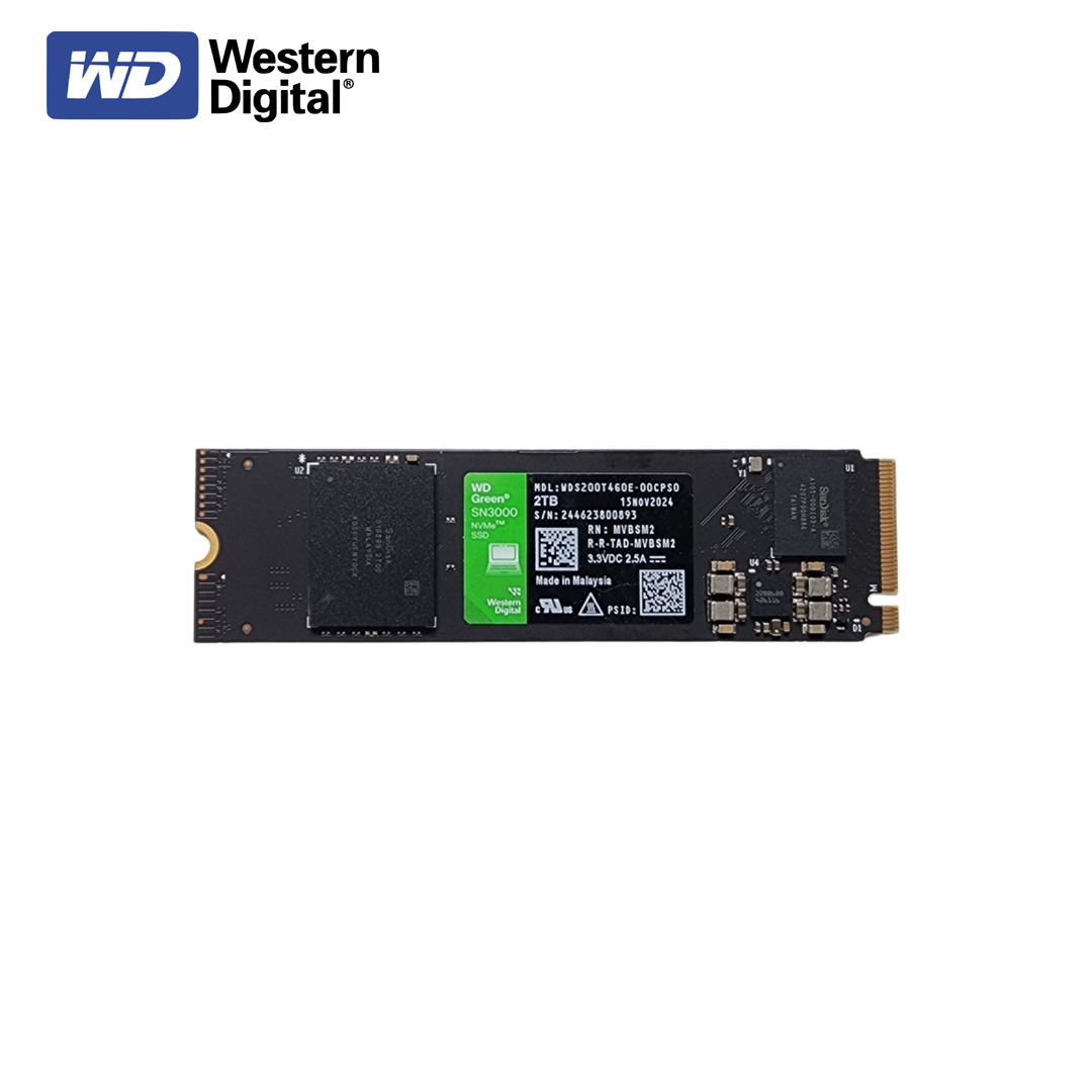 SSD M.2 (2280) NVME 2Tb PCIe Gen4 x4 WD Green SN3000 | SSD M.2 NVME