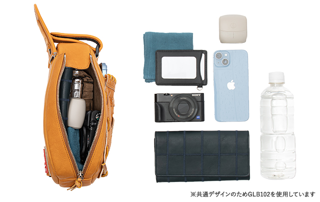 阪神タイガースコラボ グローブボディバッグ｜GLB102HT｜革・レザー