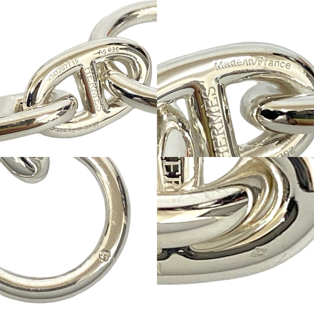 HERMES エルメス シェーヌダンクル MM 16コマ ブレスレット – Trip