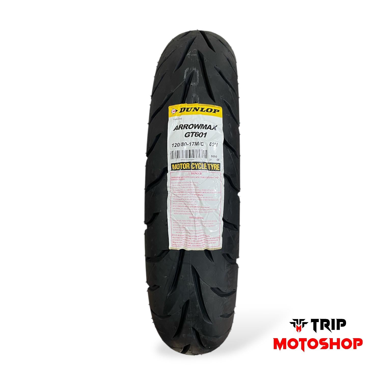 Llanta Dunlop Arrowmax GT601 120/80-17 – Trip Motoshop SV