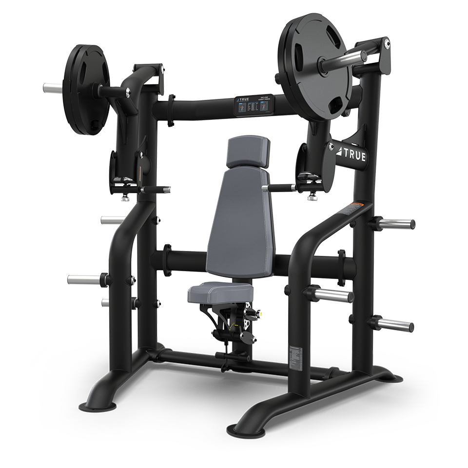 PLS-1100 インクライン・チェスト・プレス -TRUE フィットネス - 市販