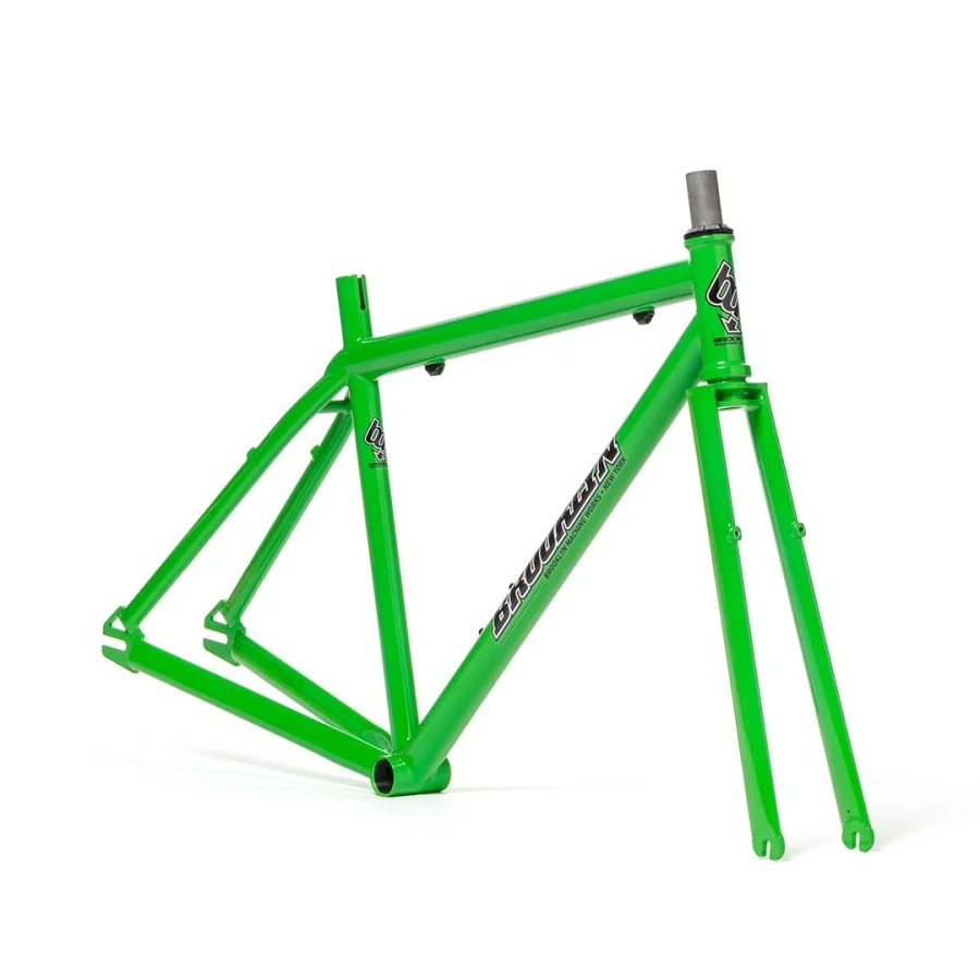 Brooklyn Machine Works GANGSTA V4 frameset GREEN – Tru Fix Kru