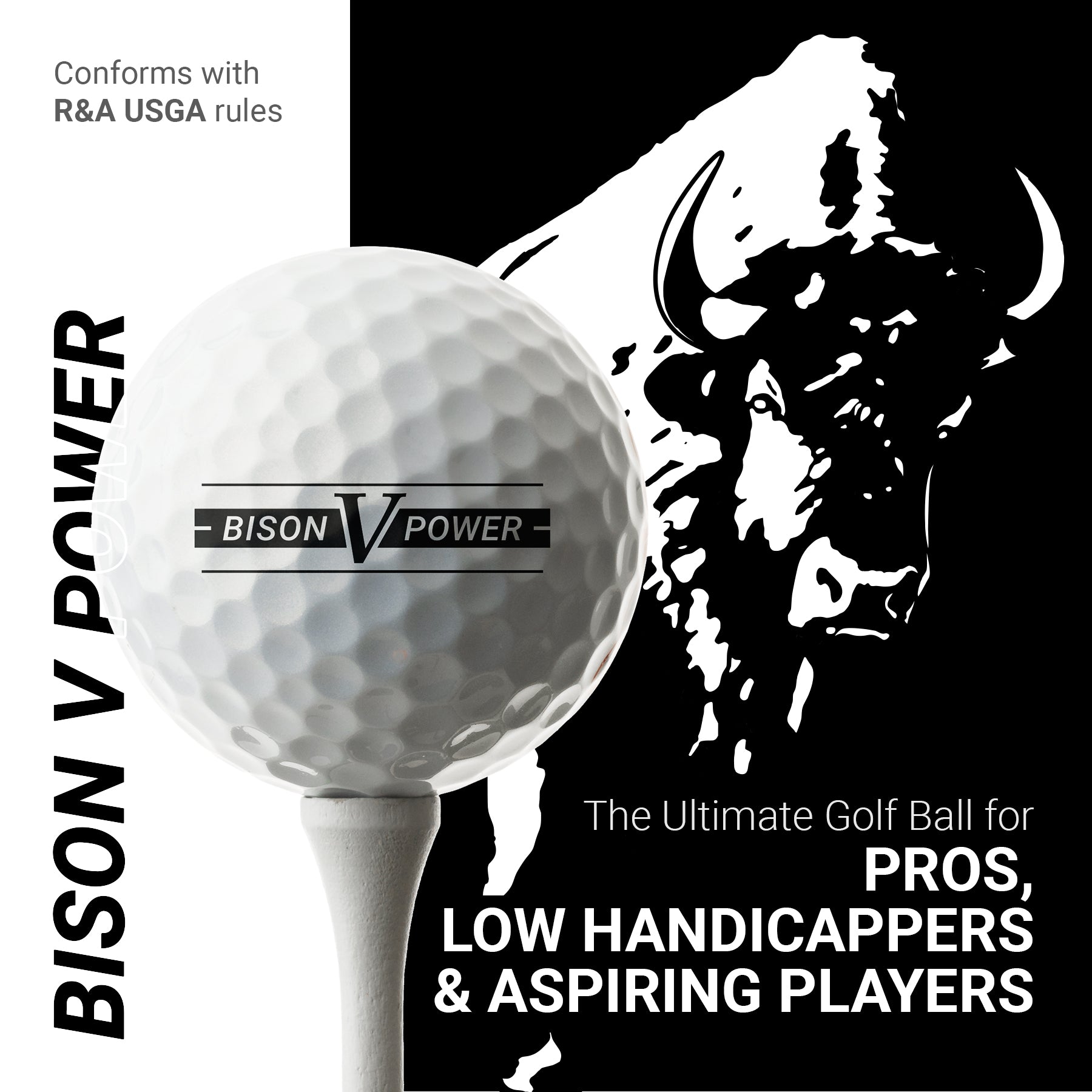 Bison V Power - For Swing Speed under 105 mph – Trust Golf UK