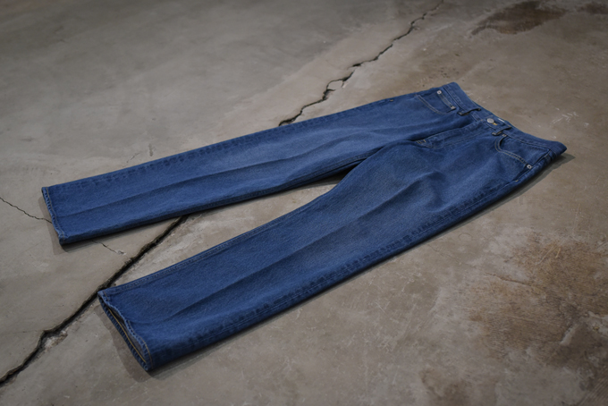 AURALEE -Washed Hard Twist Denim 5P Pants- | twelve blog