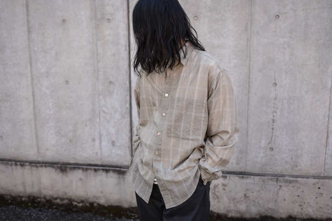 AURALEE -Super Light Check Big Shirts- | twelve blog