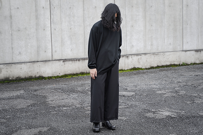 AURALEE -Luster Plaiting Hi Neck L/S Tee- | twelve blog