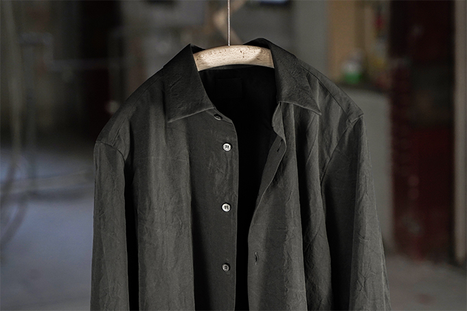 山内 -有松塩縮加工リネンシャツ- | twelve blog