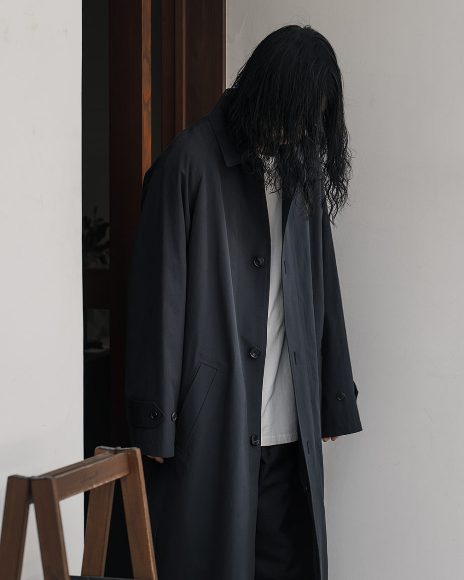 AURALEE -Finx Gabardine Blouson & Soutien Collar Coat, Washi