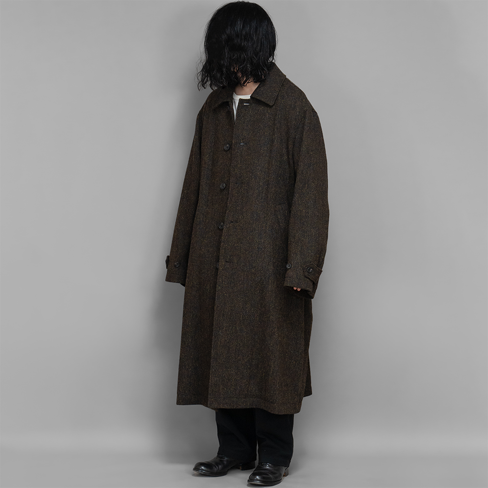 ssstein / Oversized Investigated Coat (Dark Brown) | twelve
