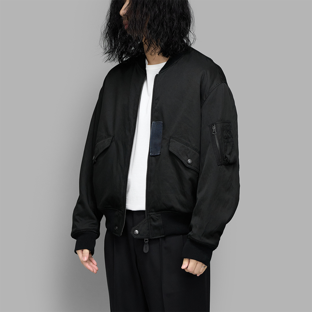 A.PRESSE / Vintage Silk L-2B Flight Jacket | twelve
