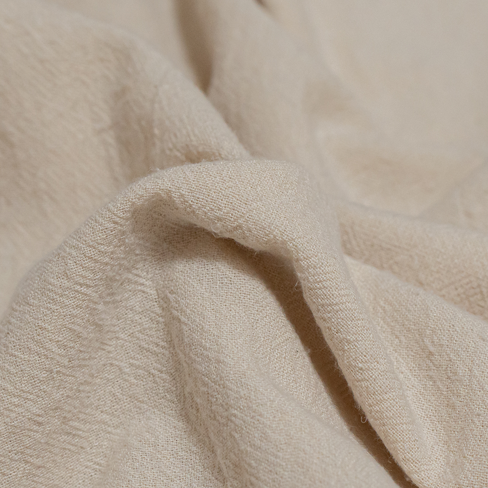 MITTAN / 綿絹楊柳ビッグシャツ (生成) | twelve