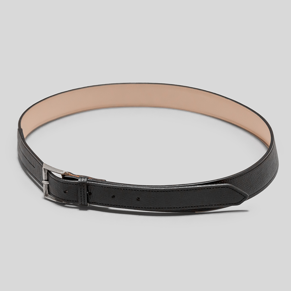 forme for twelve / Dress Jodhpurs Belt -Serpentine- (Black) | twelve