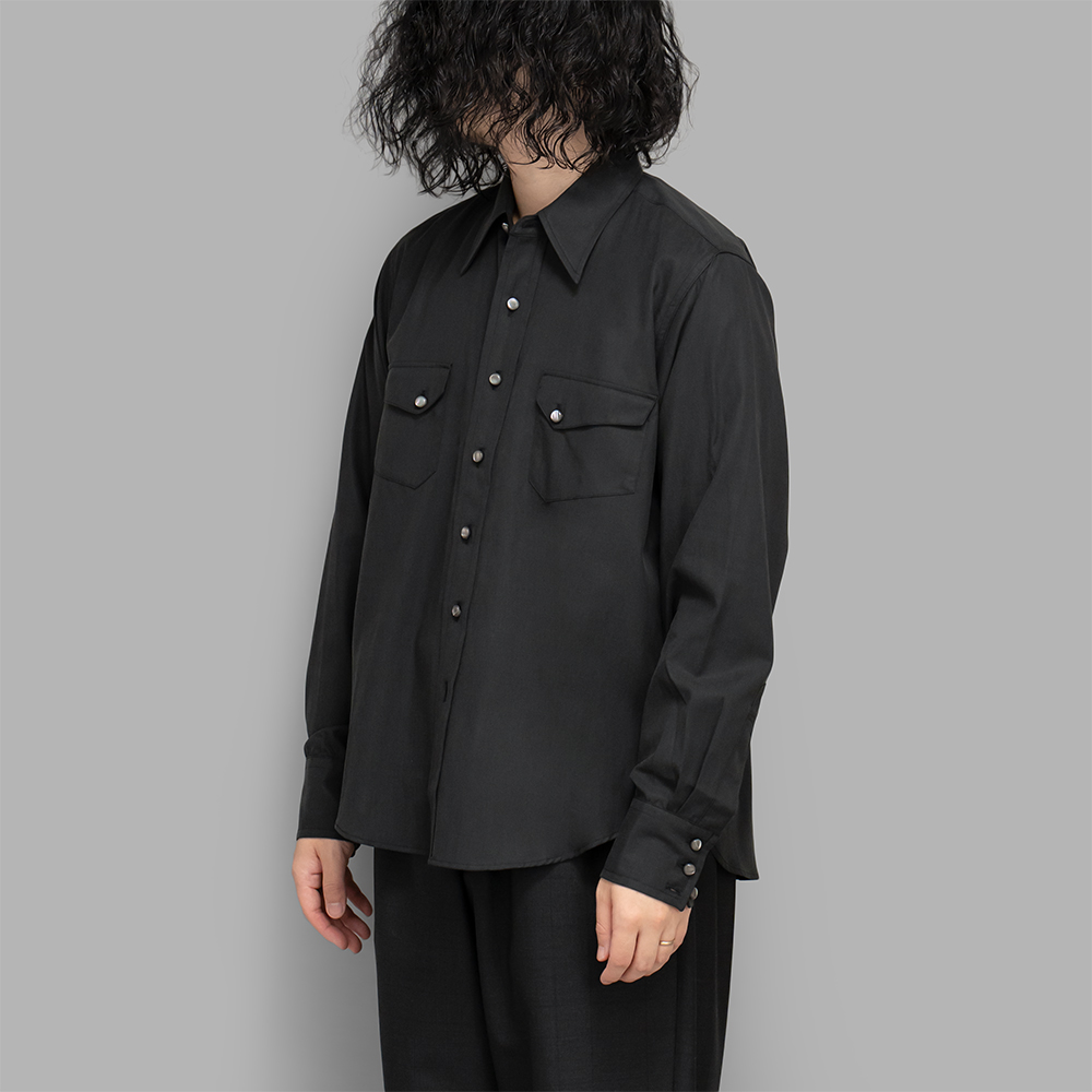 T.T / Cowboy Shirt (Charcoal) | twelve