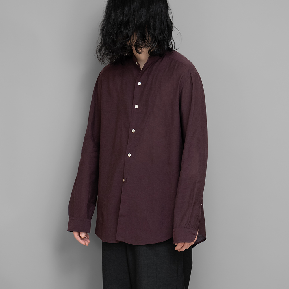 Aquellos Ojos Verdes / Band Collar Bosom Shirt | twelve