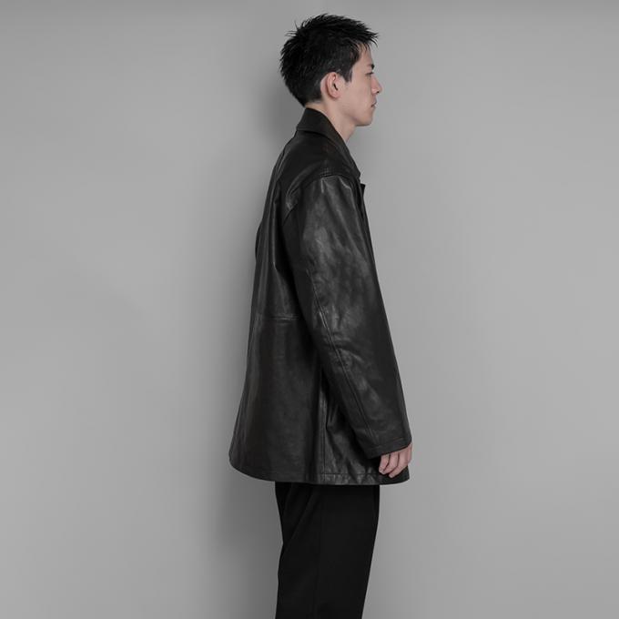 ssstein / Leather Zip Jacket | twelve