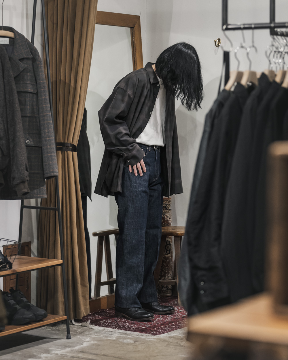 AURALEE / Hard Twist Denim 5P Pants | twelve