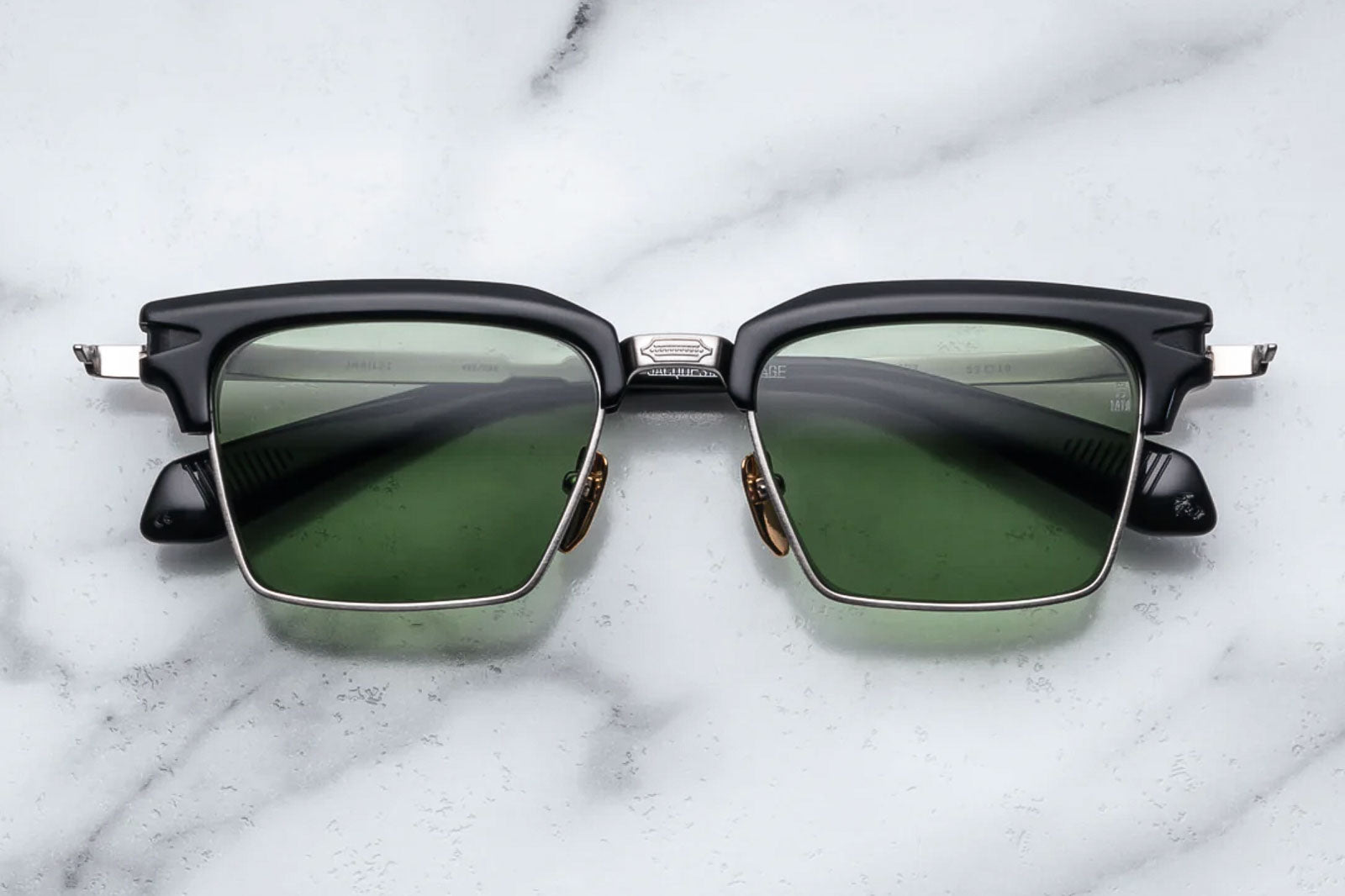 Jacques Marie Mage | Alin in Slate Sunglasses - twelvesixtynine