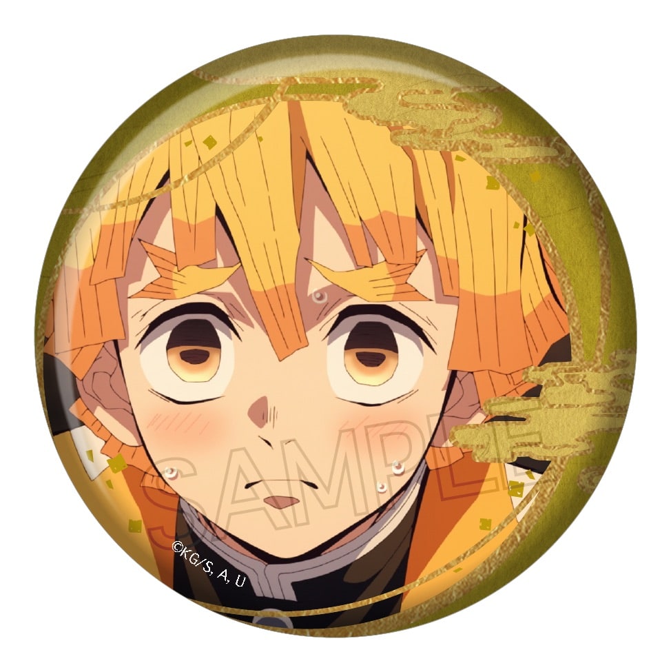 鬼滅の刃 箔押し缶バッジ Vol.2 - 株式会社ツインクル