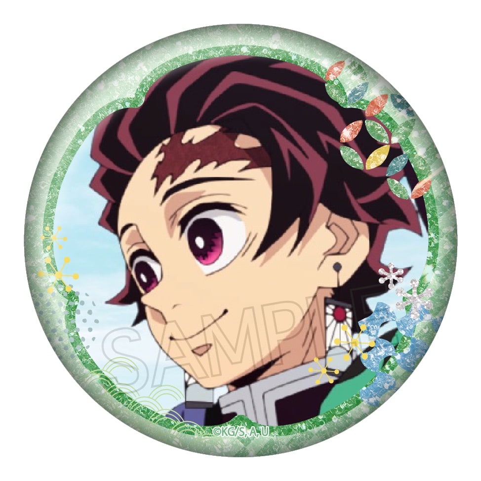 鬼滅の刃 グリッター缶バッジ Vol.2 - 株式会社ツインクル