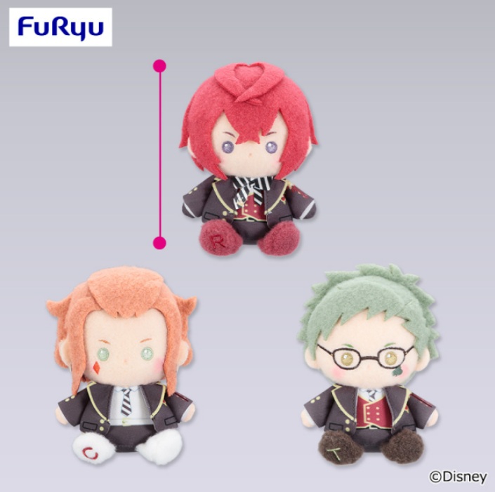 ミルキーボアぬいぐるみ～ハーツラビュル寮・雄剣・グリム