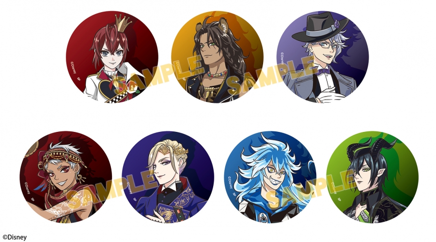 ブラインド缶バッジV2アート寮長 | ツイステグッズ情報データベース