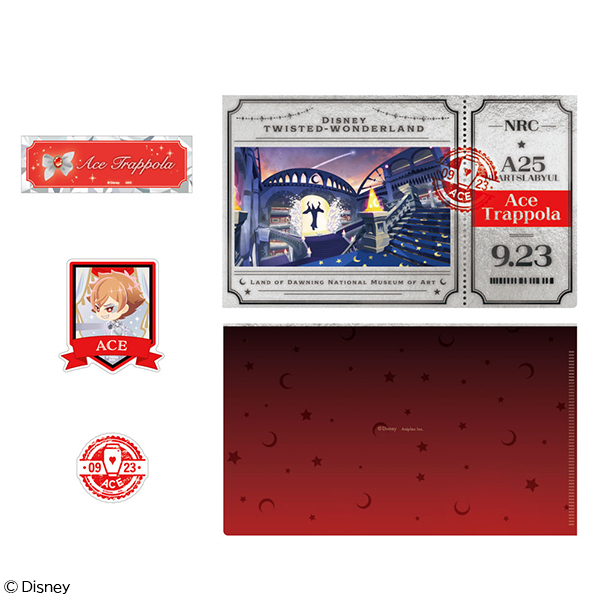 スクエア缶バッジプラチナジャケットver.エース・トラッポラ【ANIPLEX+