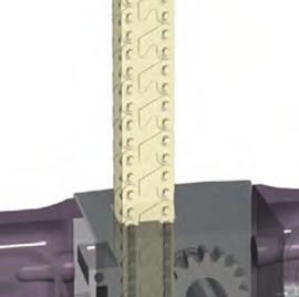 ジップチェーンアクチュエータ(高速・高頻度対応コンパクトモデル