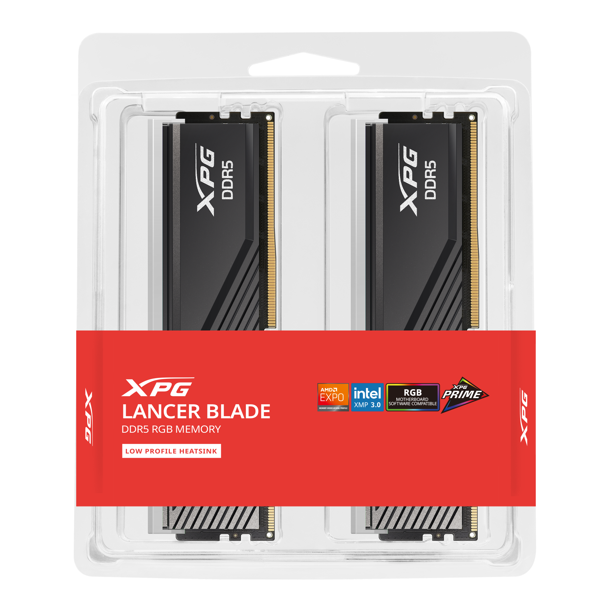 XPG Lancer Blade RGB 32GB (2x16) DDR5 6000MHz CL36 Memory (3 Year
