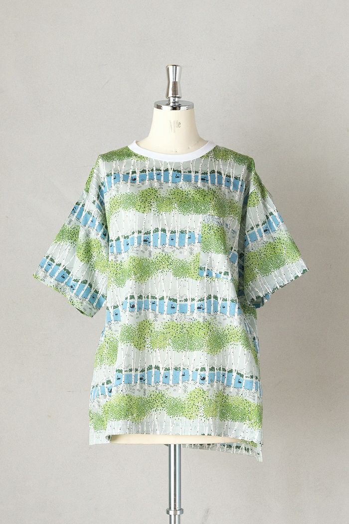 yuni ユニ カットワーク刺繍スクエアブラウス(25SS) | T.T. GARRET